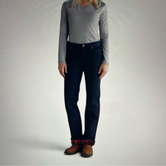 Carhartt Blaine Dark Wash flannel lined jeans - Picture 13 of 13